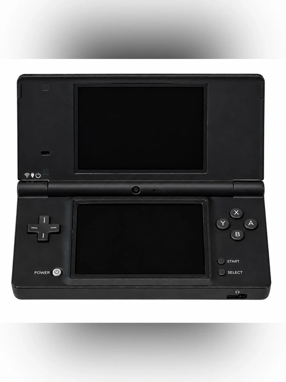 Nintendo DSi Black Handheld Gaming System TWL-001 USA with Charger Game Tested